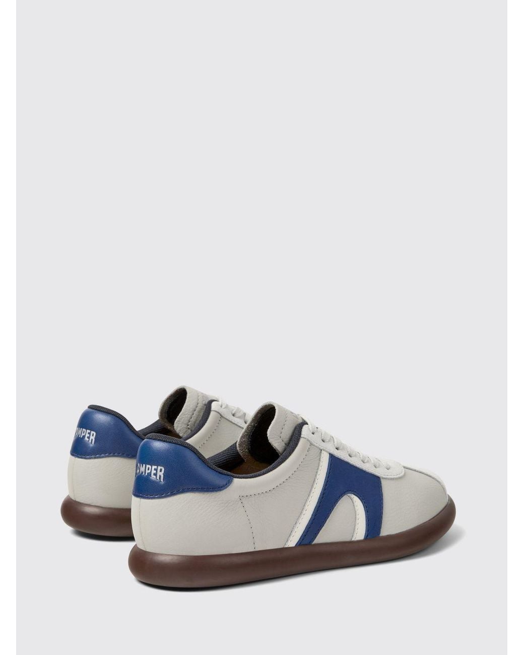 Camper White Pelotas Soller Leather Sneakers