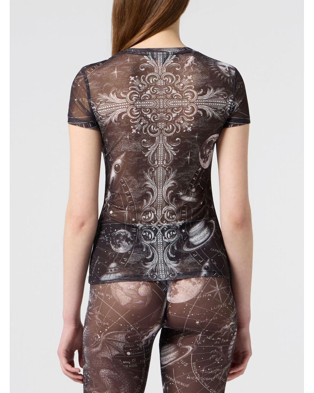 Philipp Plein Black Zodiaco Slim Fit T-Shirt