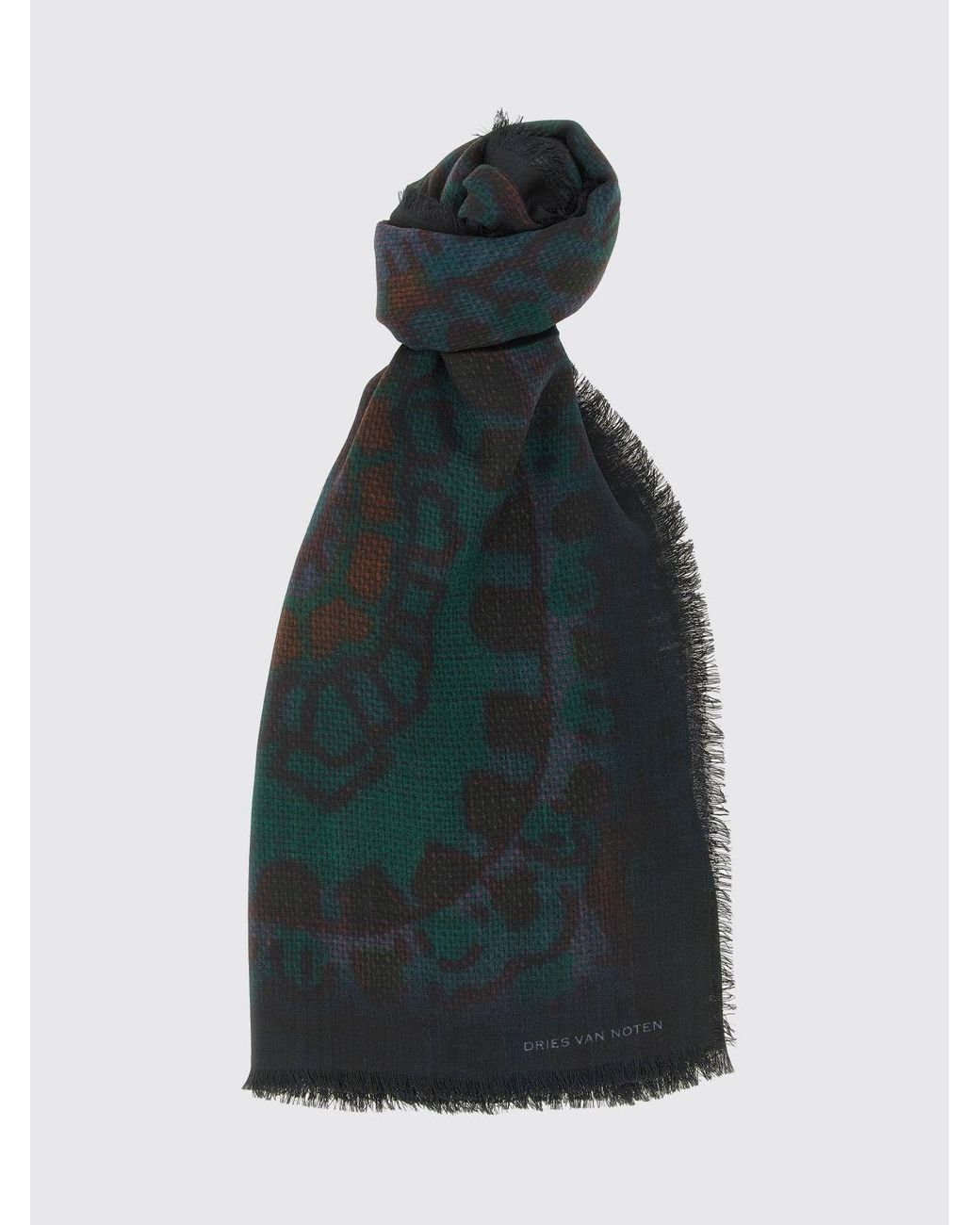 Sciarpa di Dries Van Noten in Blue da Uomo