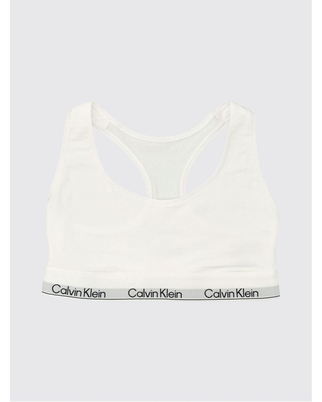 Calvin Klein Natural Cotton Blend Bralette
