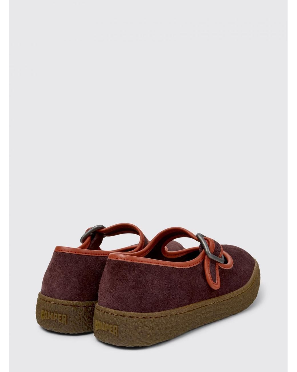 Camper Brown Peu Terreno Suede Sneakers