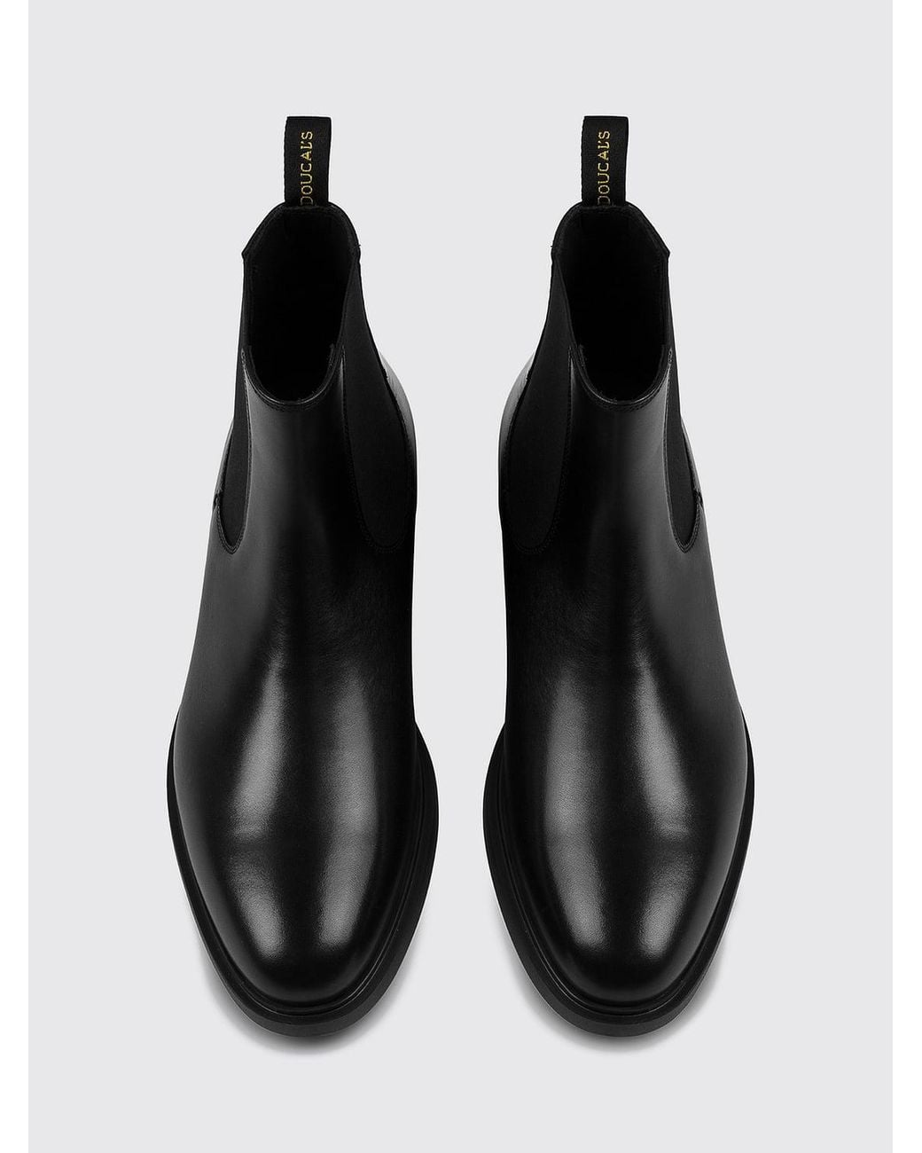 Doucal's Black Boot for men