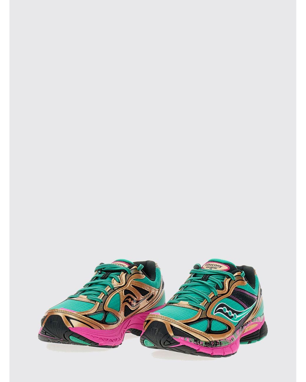 Running Shoes di Saucony in Green da Uomo