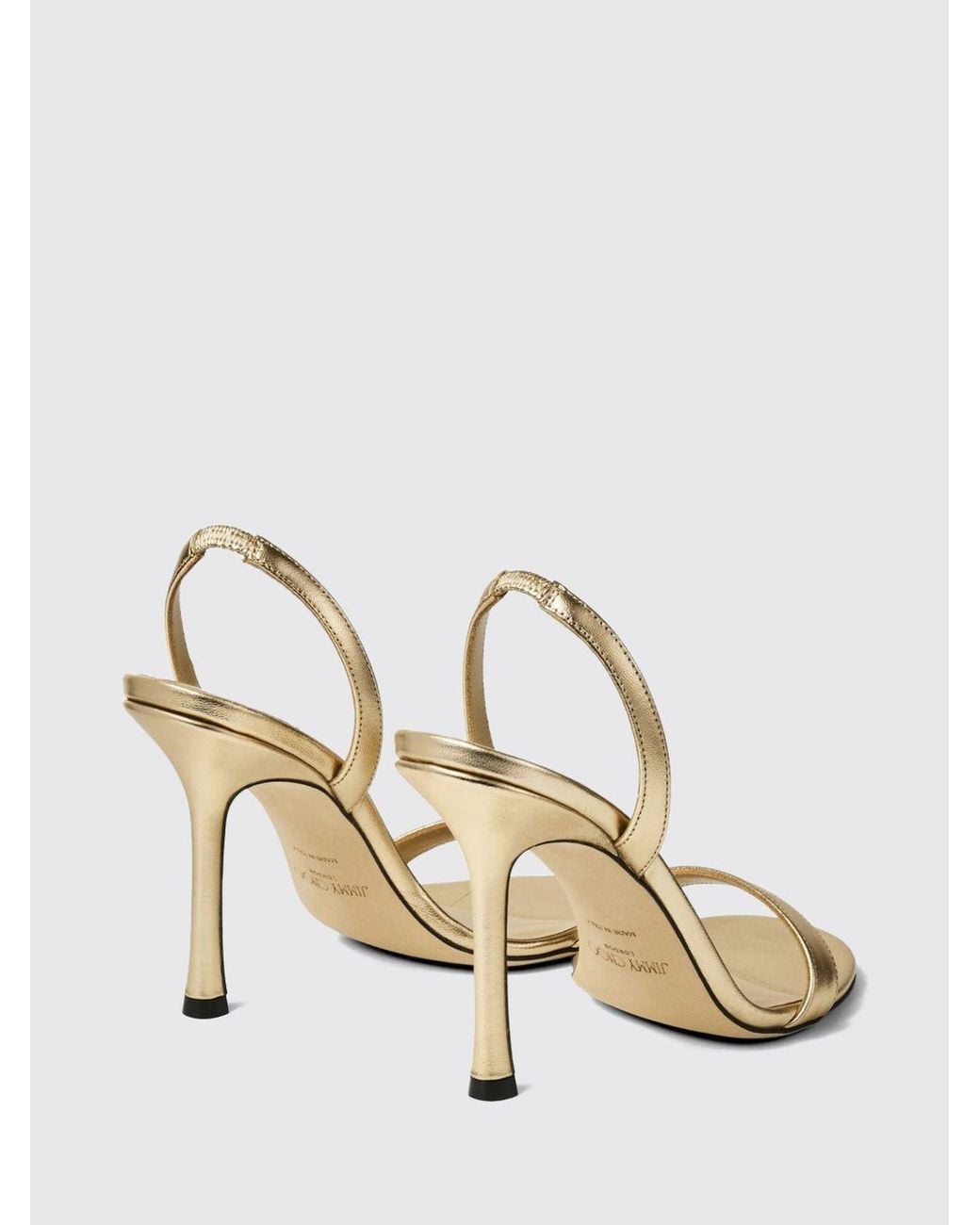 Jimmy Choo White Heeled Sandal