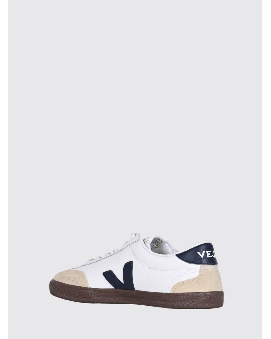 Veja White Volley Low Top Sneakers for men