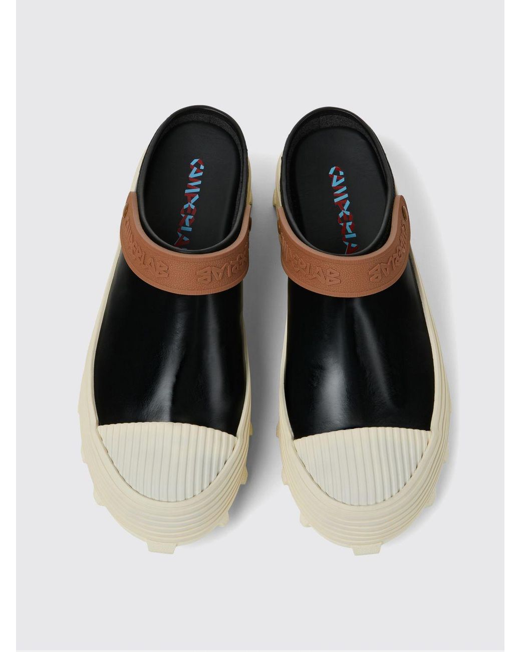CAMPERLAB White Traktori Clogs