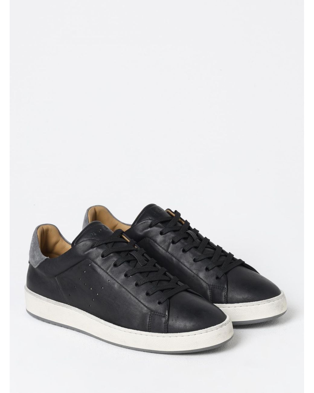 Hogan Black Hogan Leather Sneakers for men