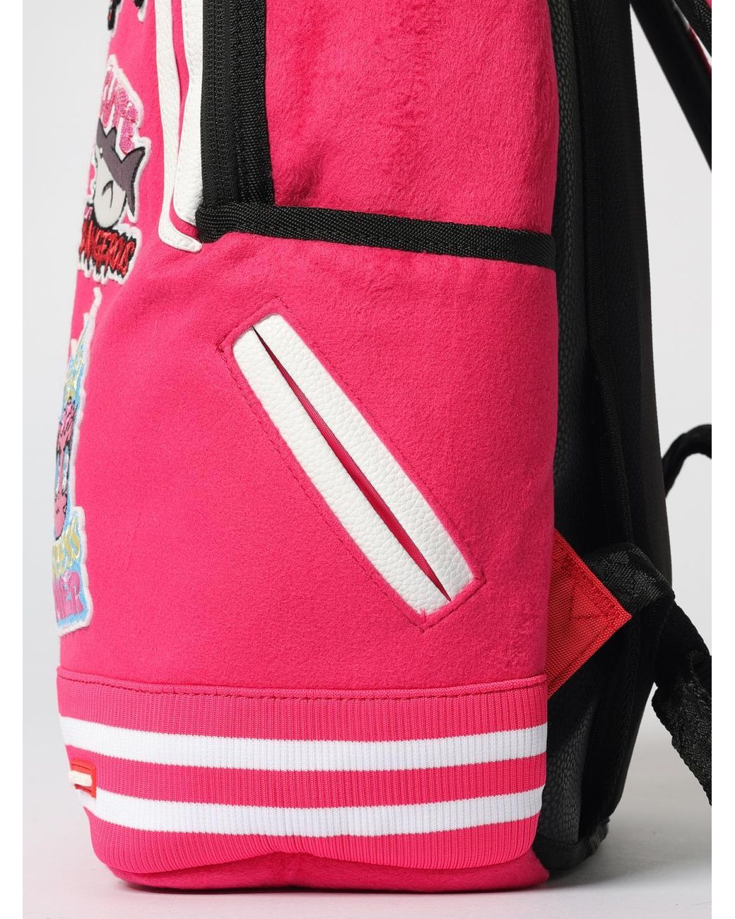 Sprayground Pink Backpack for men