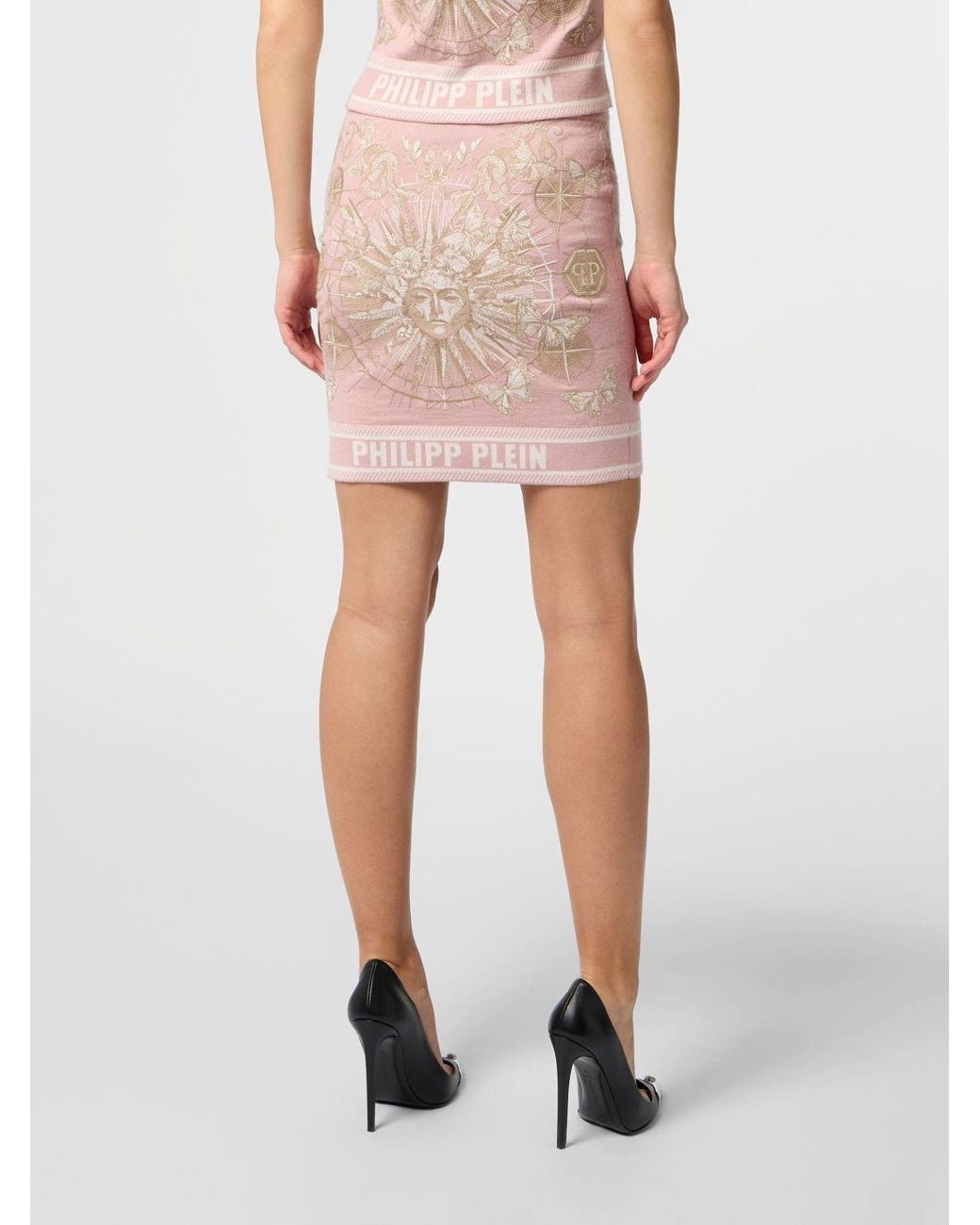 Philipp Plein Pink Skirt