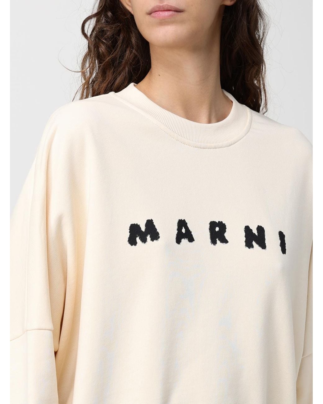 Sudadera Mujer Marni de color Natural
