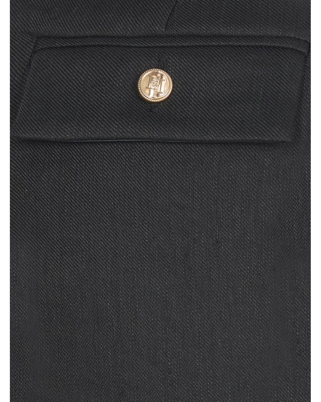 Elisabetta Franchi Black Trousers