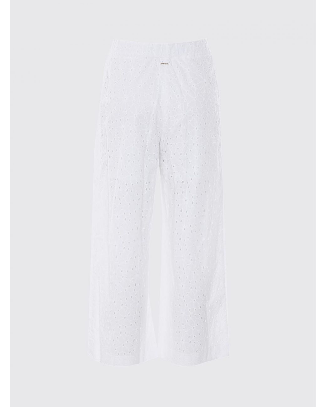 Twinset White Sangallo Palazzo Trousers