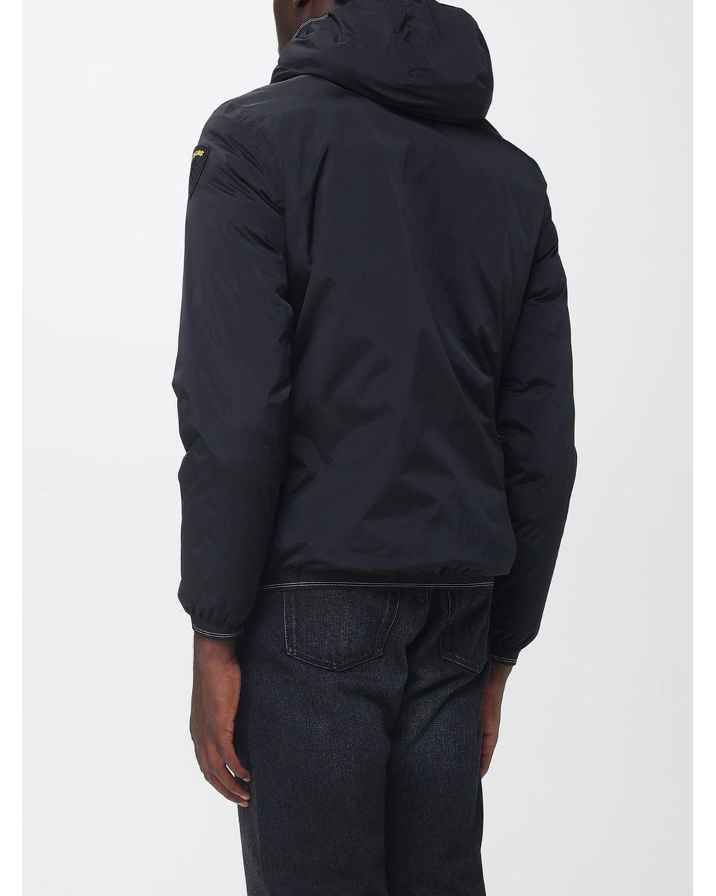 Blauer Blue Reversible Hooded Puffer Jacket for men
