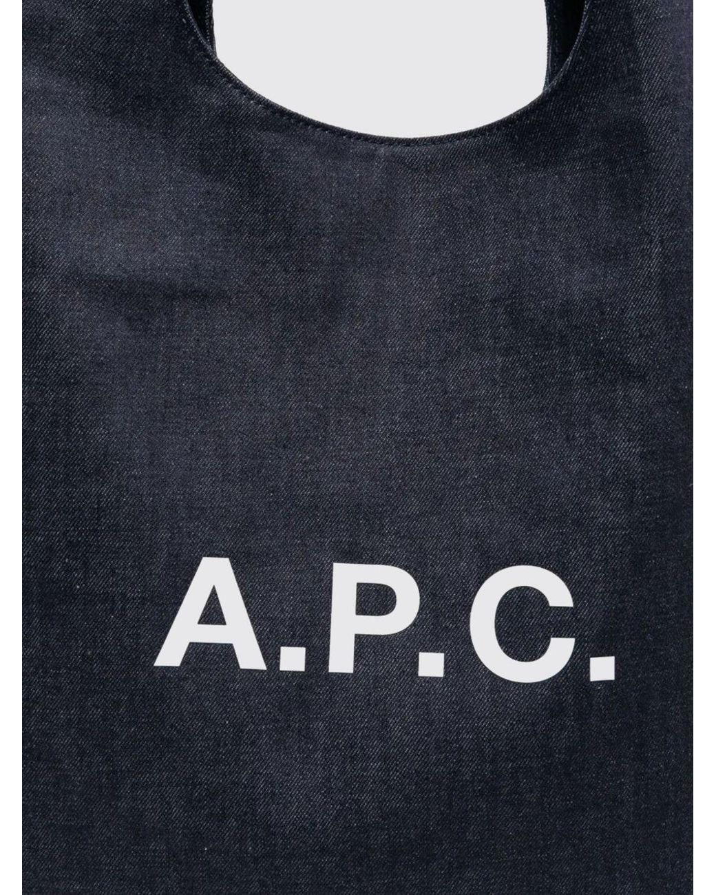 Borsa Ninon Tote di A.P.C. in Blue