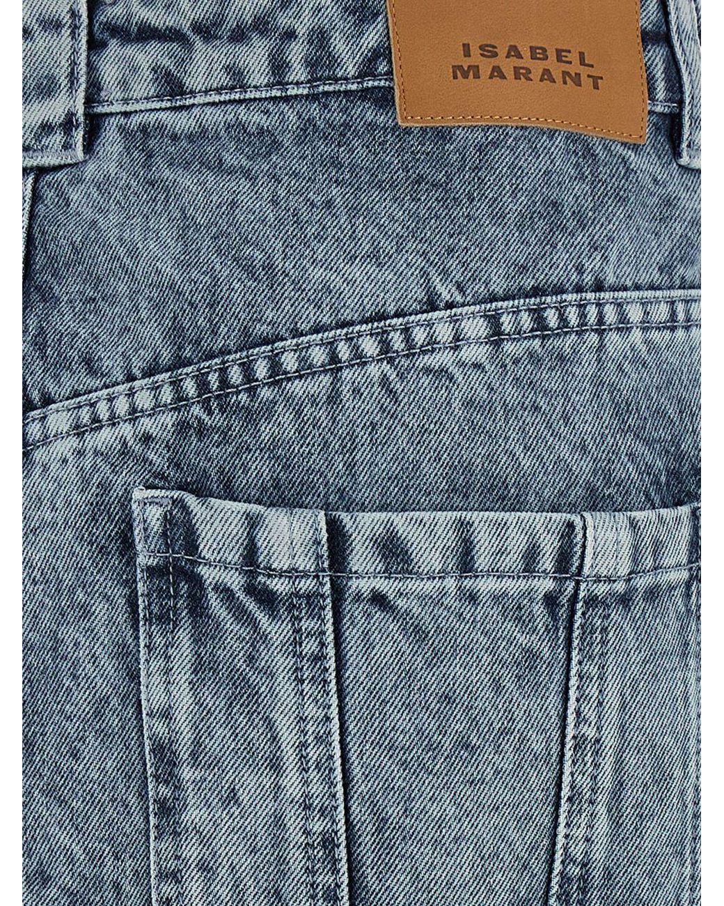 Isabel Marant Blue Denim Mini Skirt