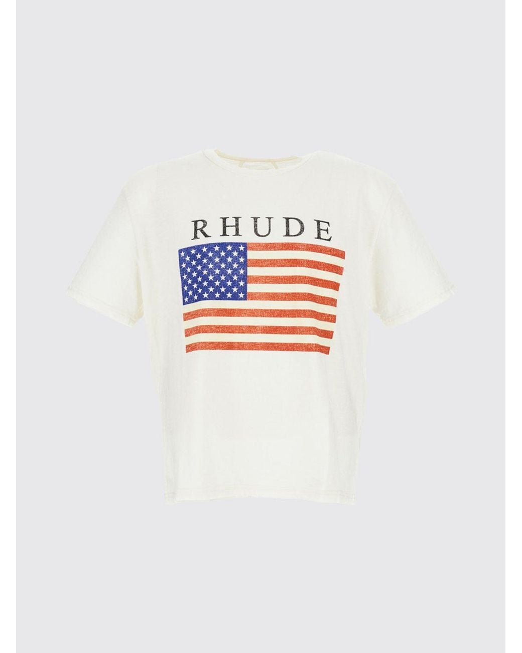 Rhude White T-Shirt for men