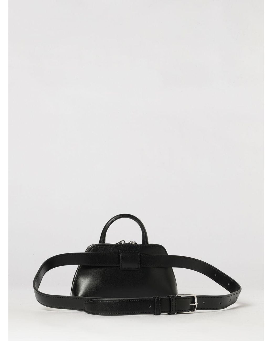 Mini Borsa A Mano Duffle di Coperni in Black