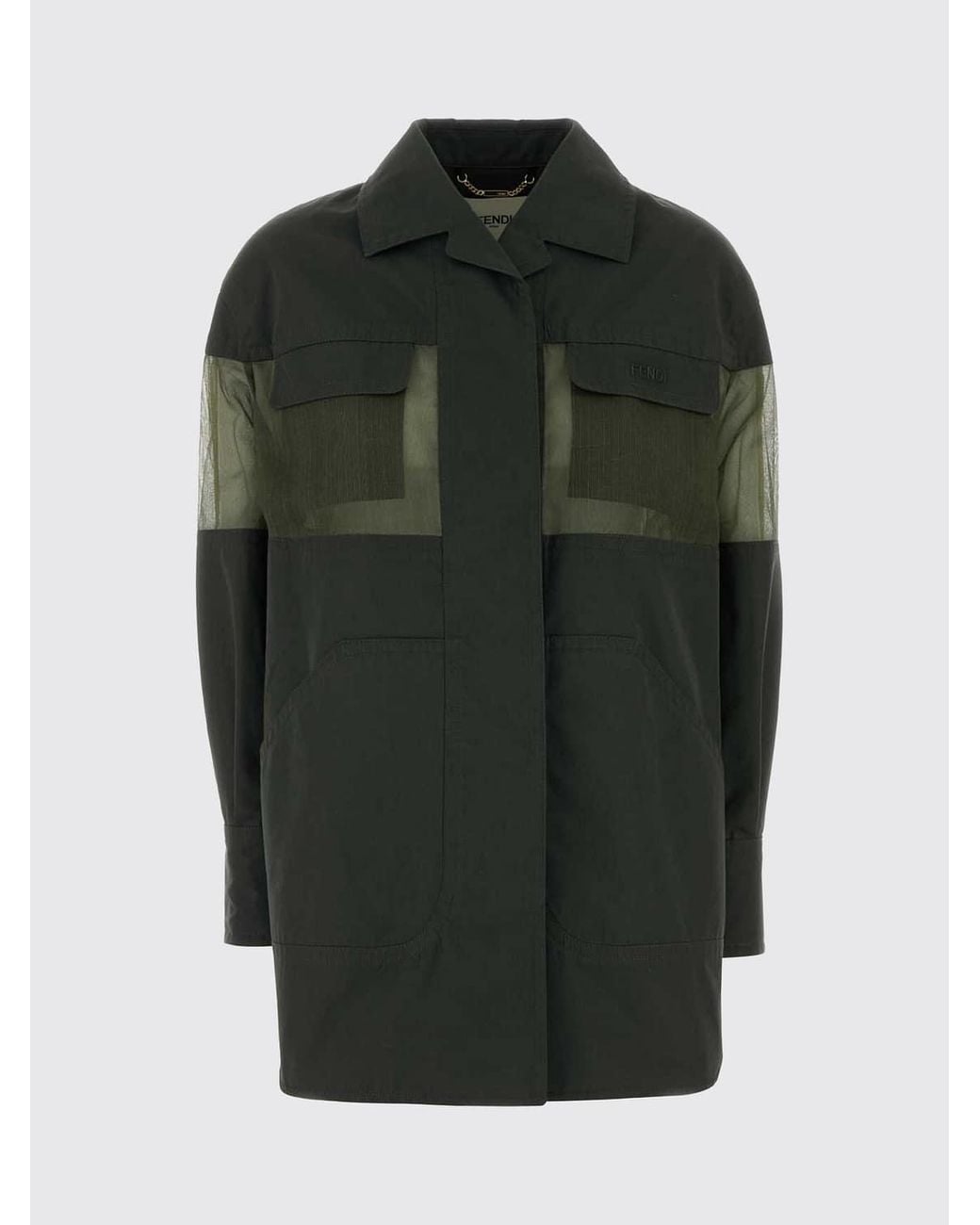 Fendi Gray Jacket