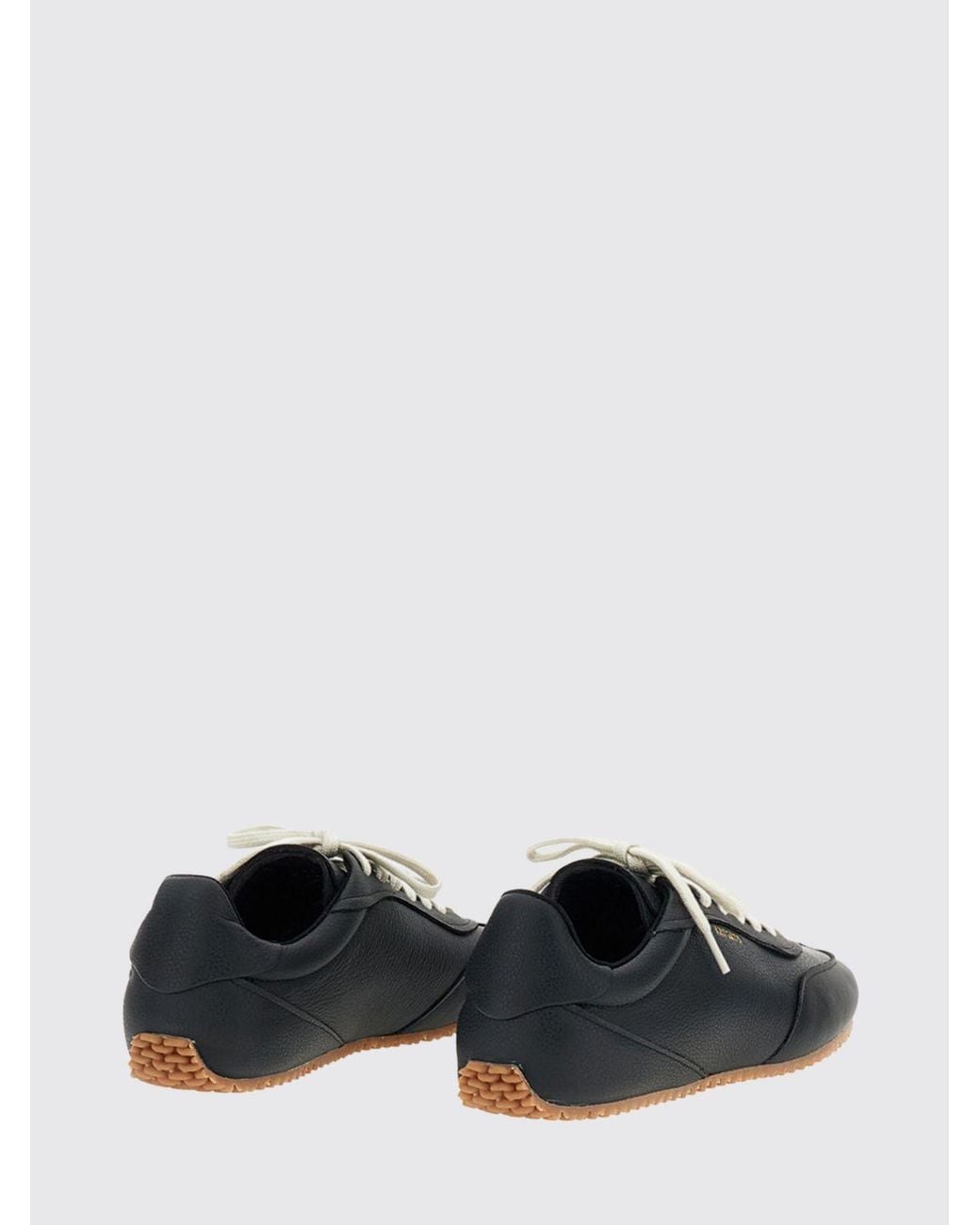 Axel Arigato Black Daze Runner Grained Leather Sneakers With Laminated Logo for men