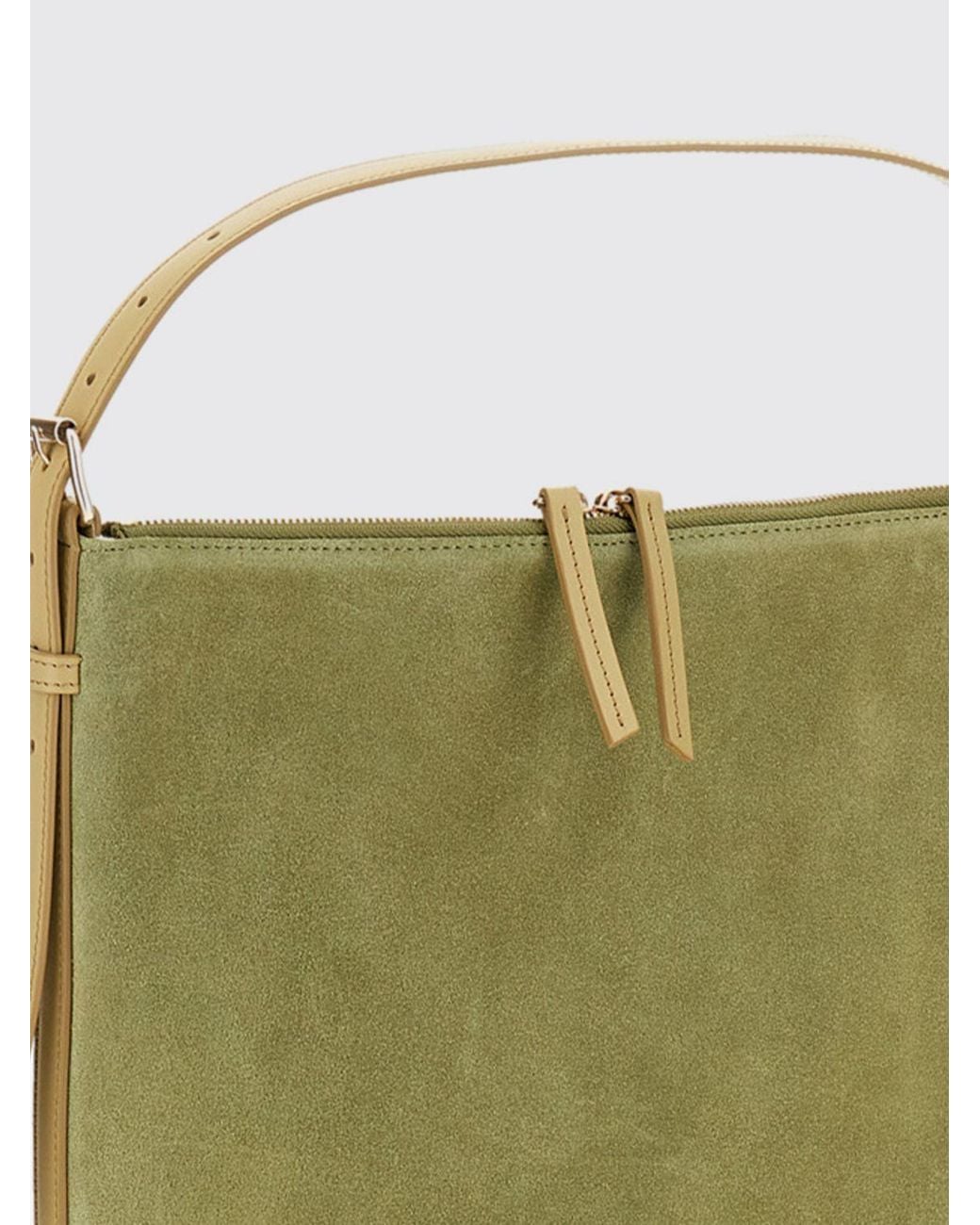 Borsa A Spalla Vera di A.P.C. in Green