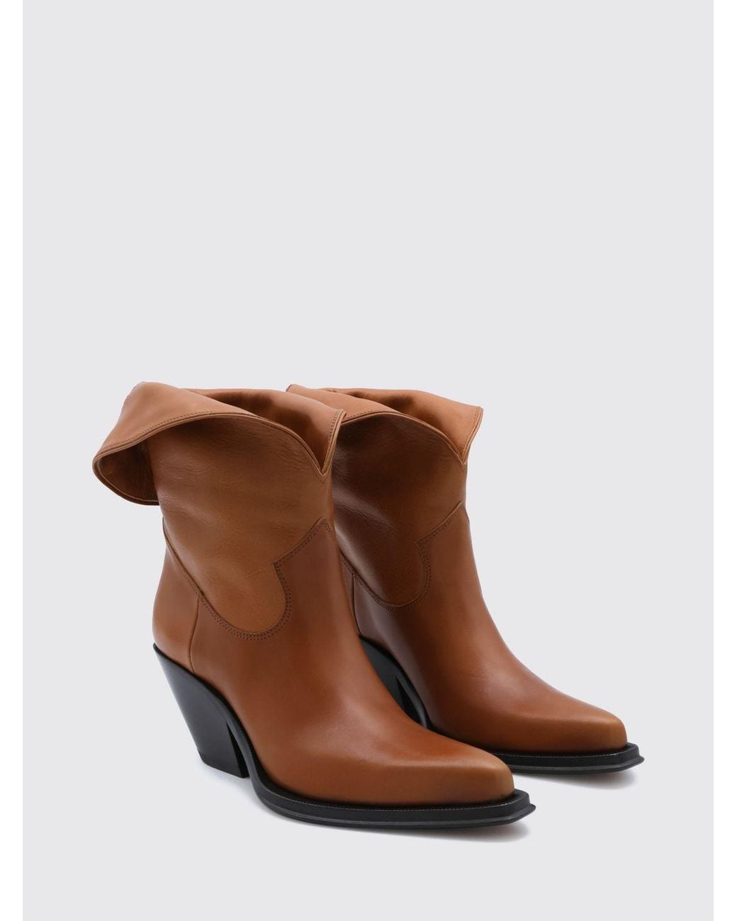 Chloé Brown Chlo&Eacute Boots