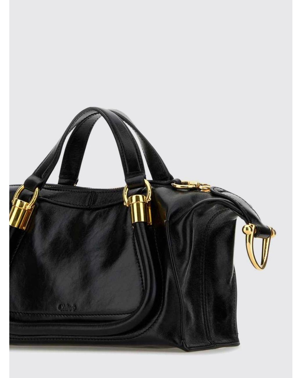 Chloé Black ChloÉ Paraty 24 Leather Bag