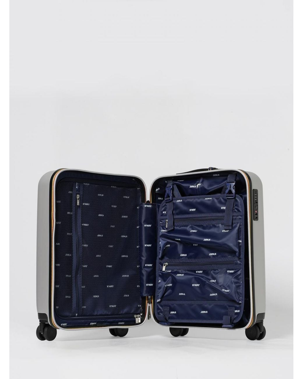 K-Way Gray Travel Bag for men
