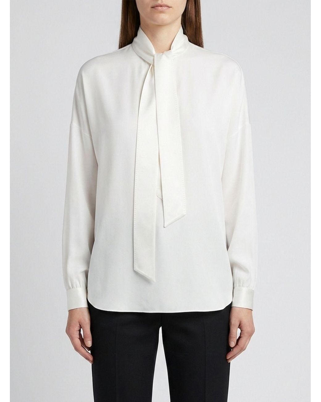 Tom Ford White Silk Blouse
