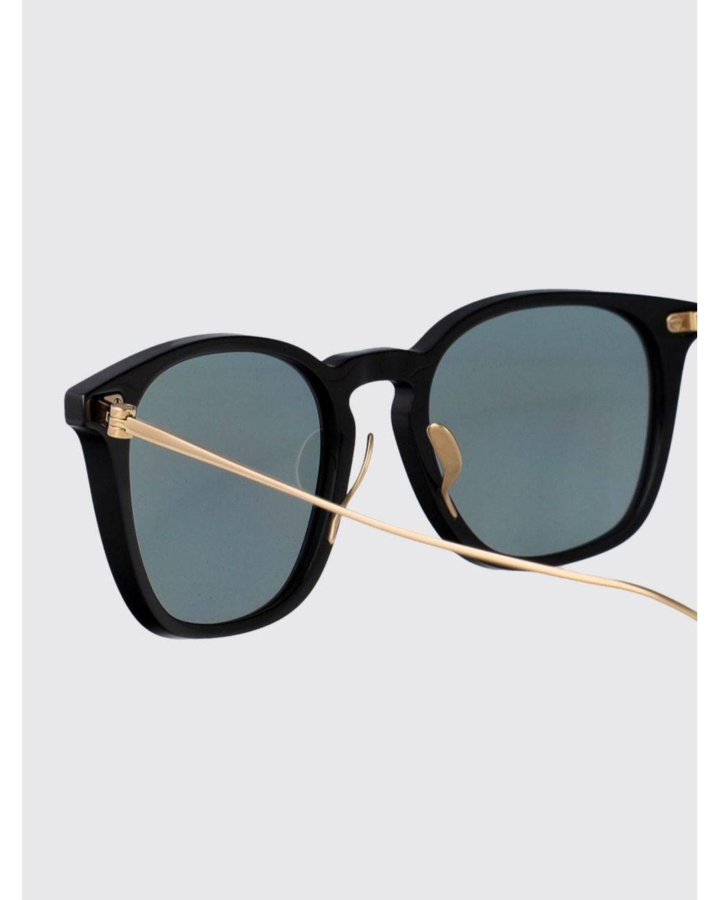 Giorgio Armani Gray Acetate And Metal Sunglasses for men