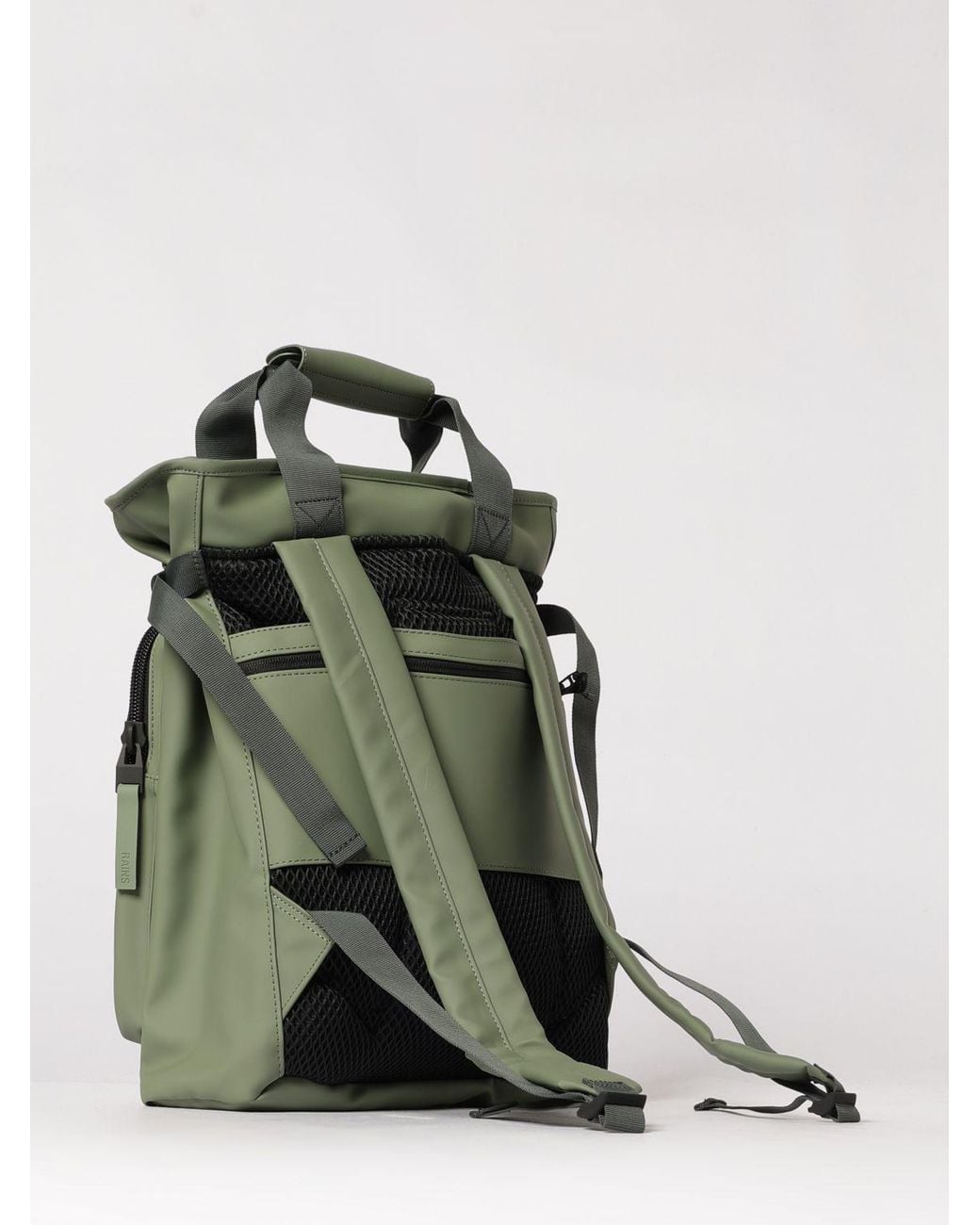 Rains Green Backpack for men