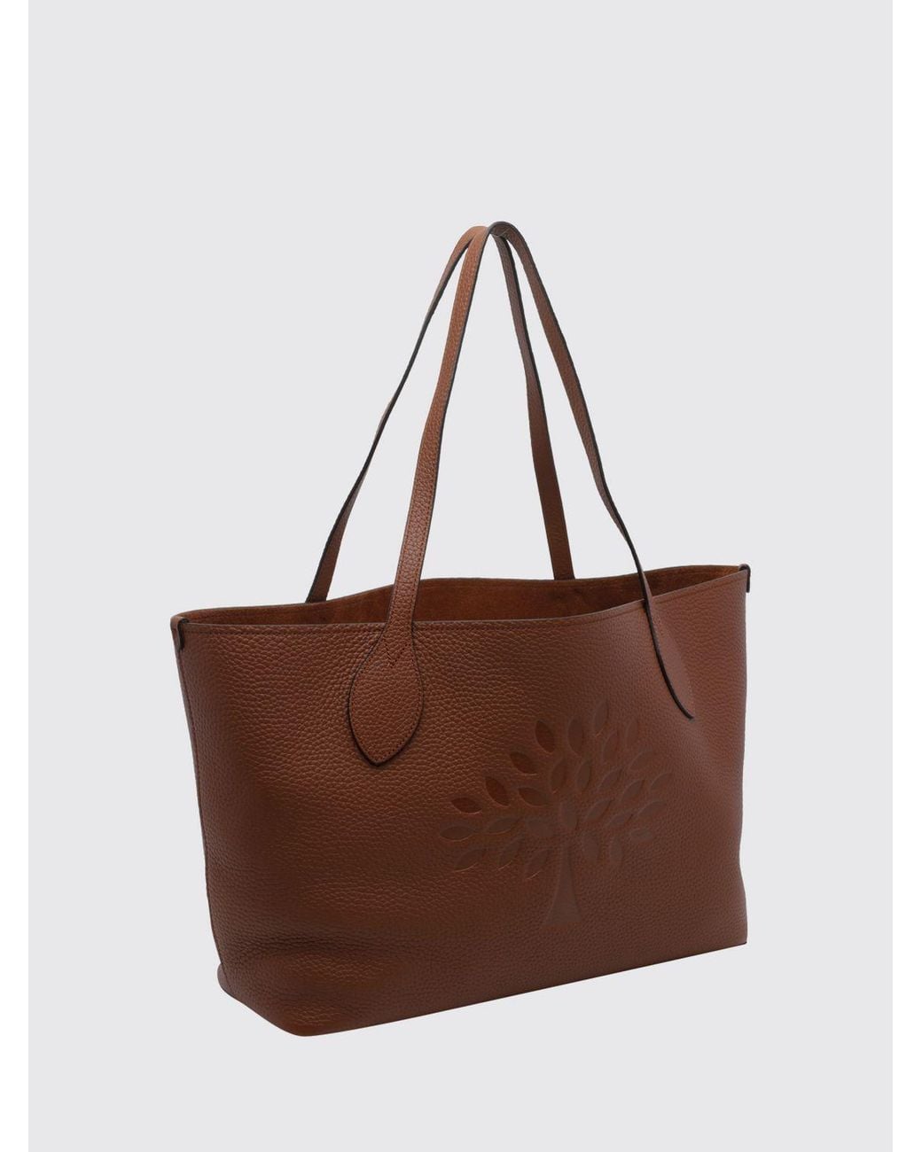Mulberry Brown Tree Tote Bag
