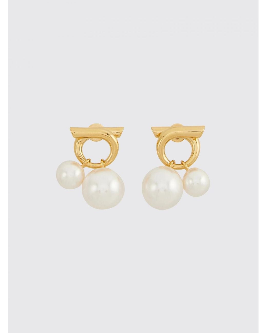 Ferragamo White Schmuck Damen