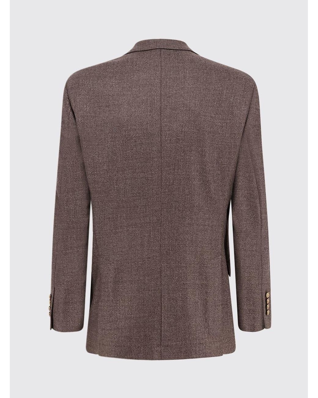 Brunello Cucinelli Brown Jacket for men