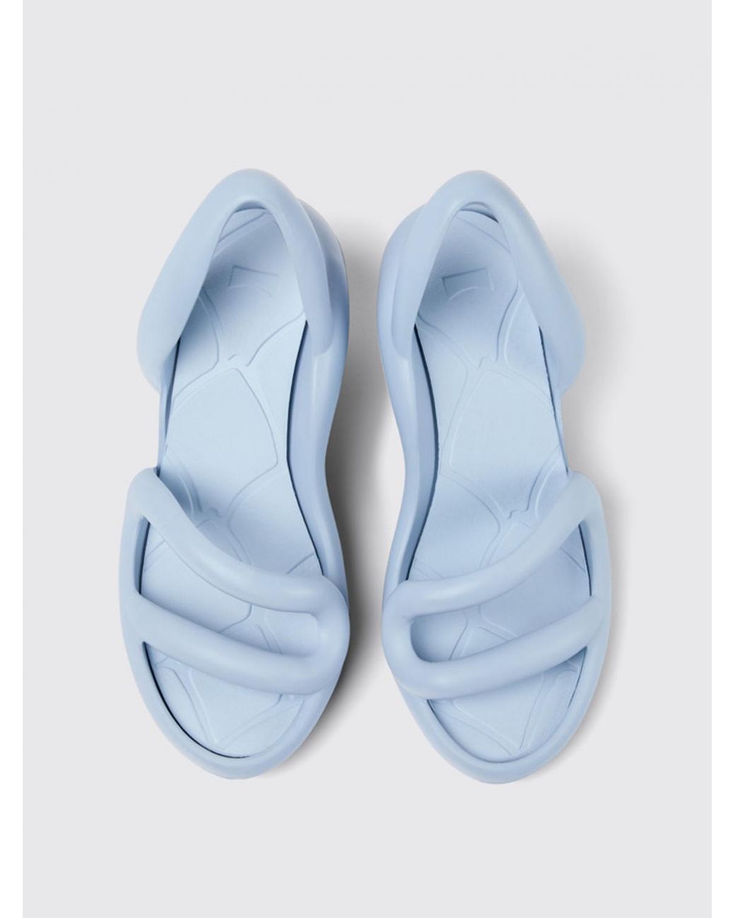 Camper Blue Heeled Sandals