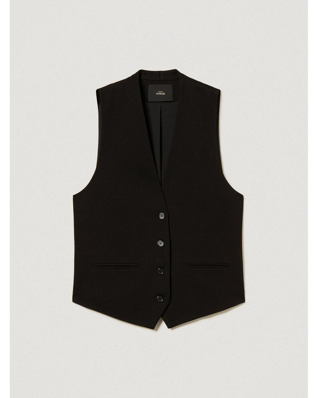 Twinset Black Waistcoat