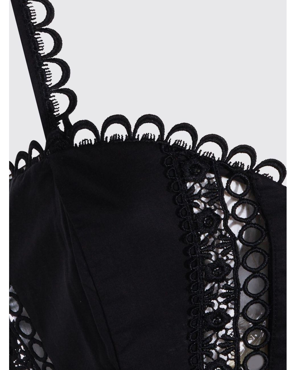 Charo Ruiz Black Defelle Midi Dress Ibiza