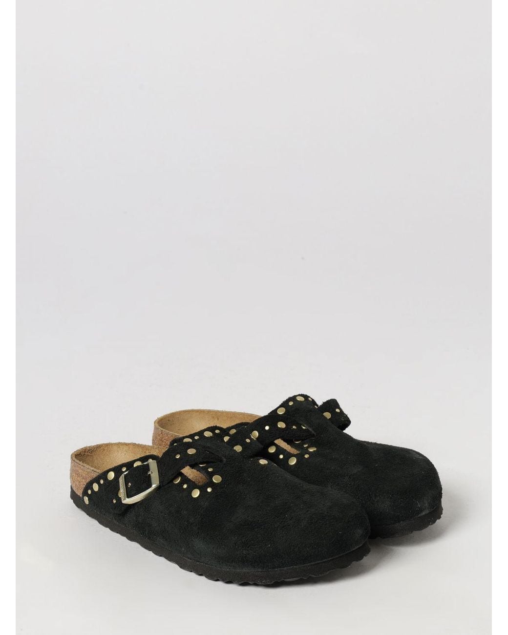 Birkenstock Black Heeled Sandal