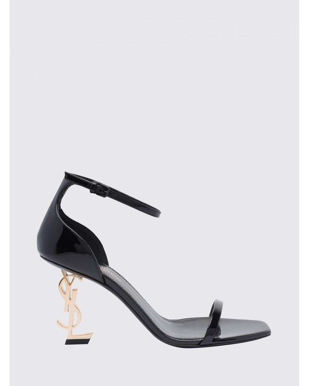 Saint Laurent White Heeled Sandals