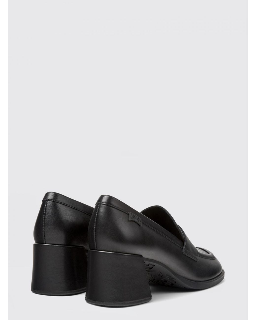 Camper Black Kora Leather Loafer