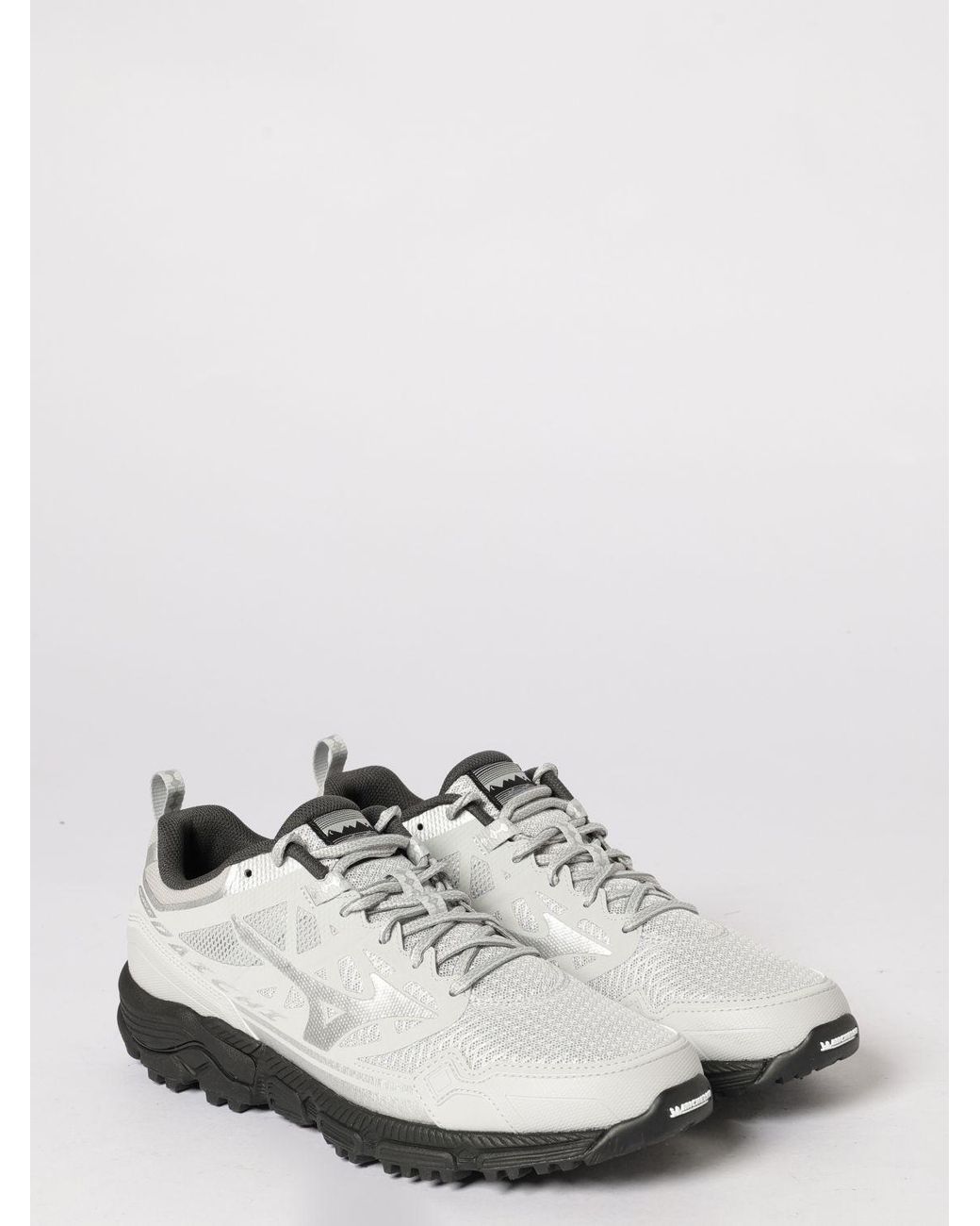 Mizuno White Wave Daichi Ls Mesh And Rubber Sneakers for men