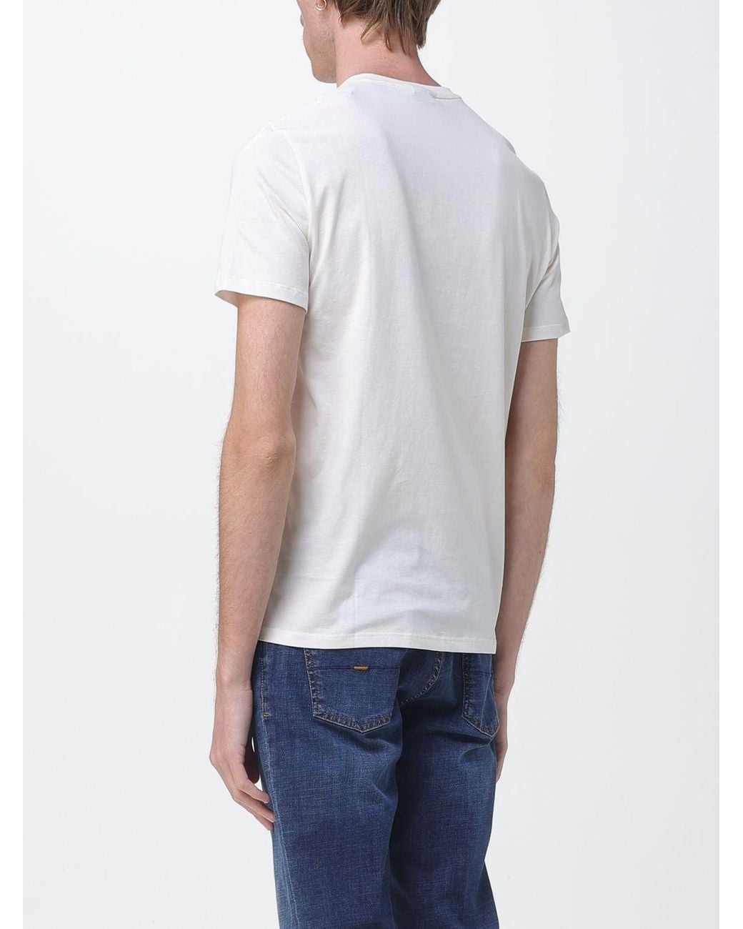 ARMANI EXCHANGE White T-Shirt for men