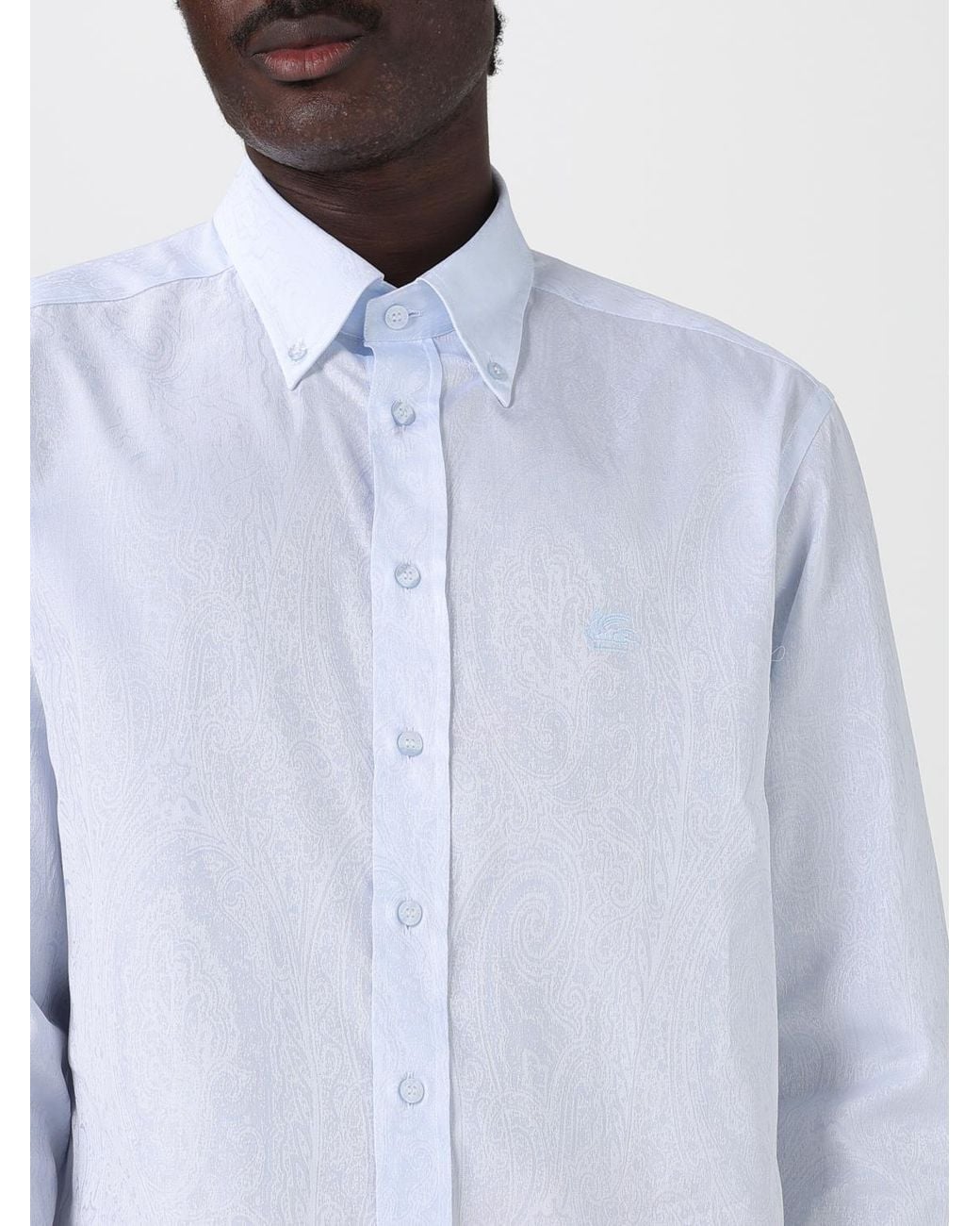 Camicia Basic di Etro in White da Uomo