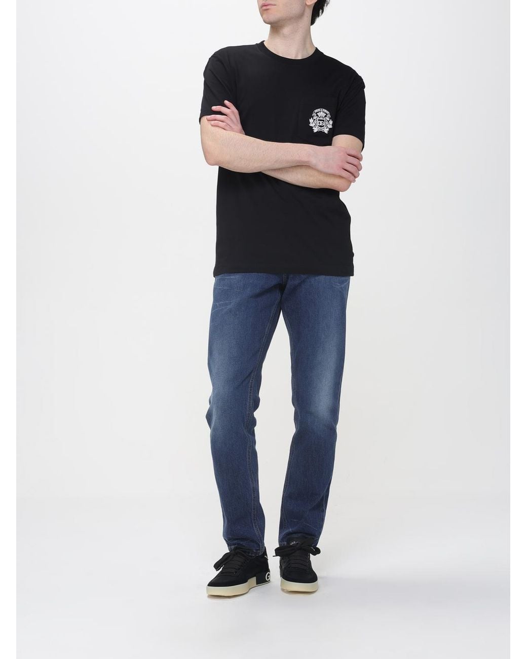 Dolce & Gabbana Blue Dolce &Amp Gabbana Denim Skinny Fit Jeans for men