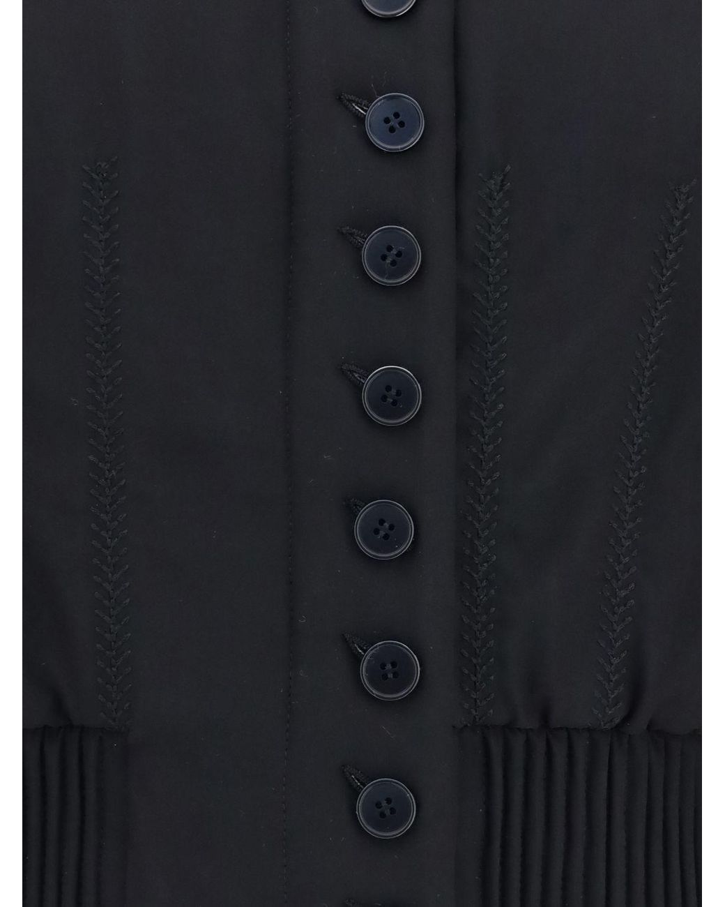 McQueen Blue Asymmetric Pure Silk Bomber Jacket Alexander With Button Closure
