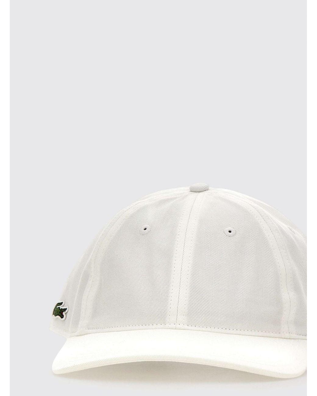 Lacoste White Hat for men