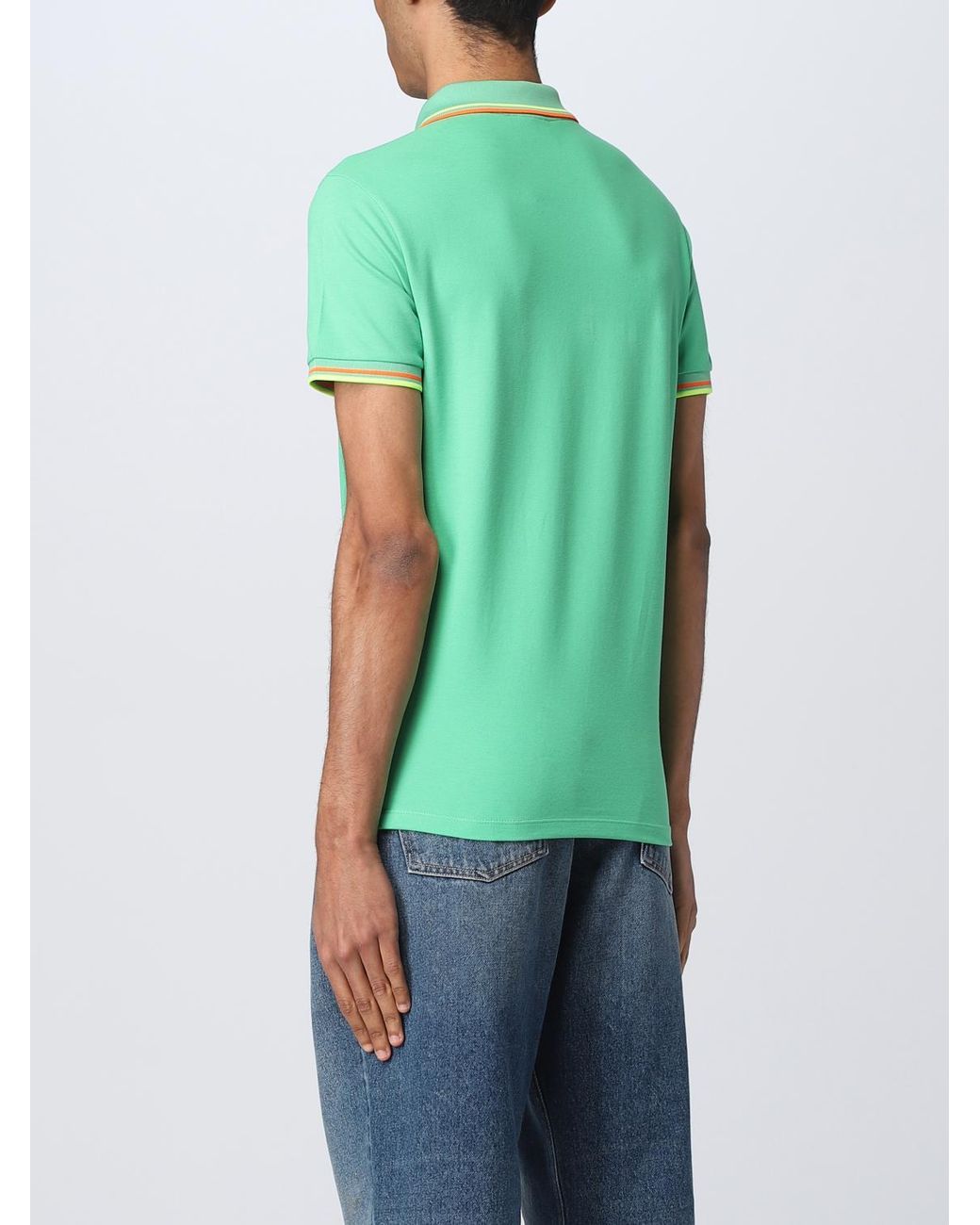 Polo Homme Peuterey pour homme en coloris Green