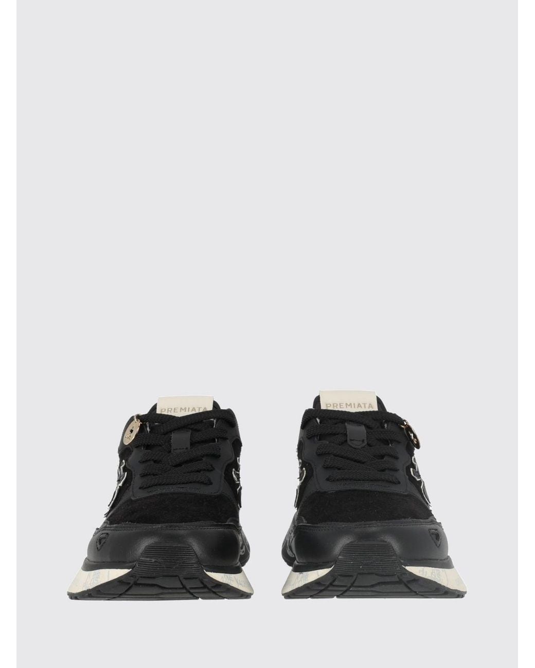 Premiata Black Lauryn Low-Top Sneakers