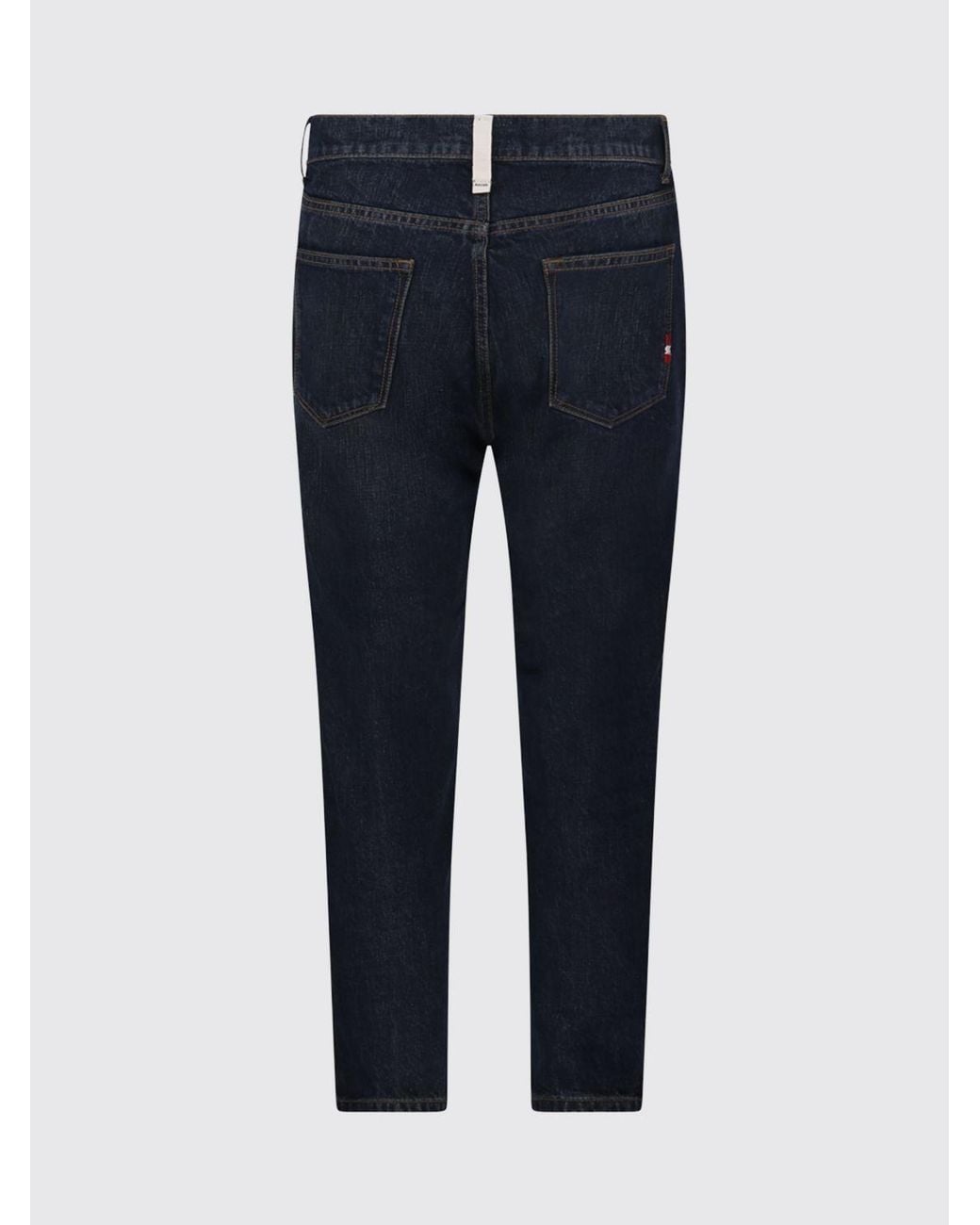 AMISH Blue Miles Mid-Rise Slim Fit Jeans for men