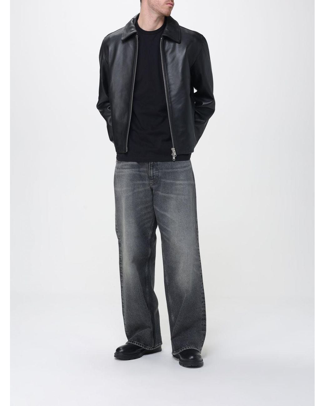 sunflower Black Cotton T-Shirt for men