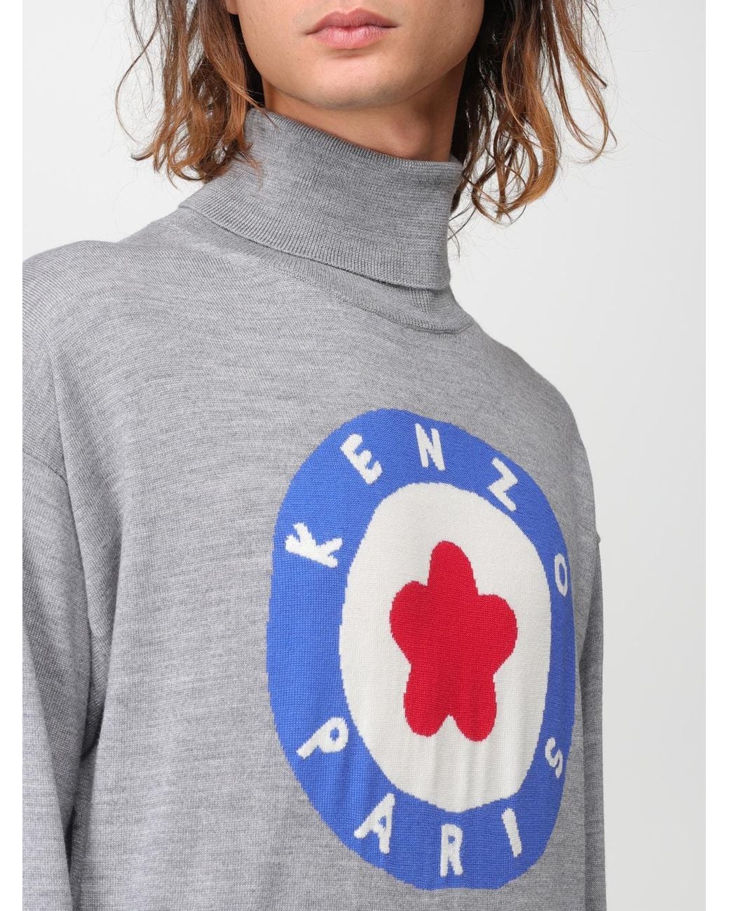 Pull Homme KENZO pour homme en coloris Gray